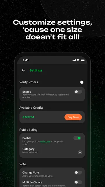 Poll Maker & Creator - Voliz screenshot 5