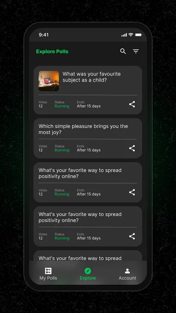 Poll Maker & Creator - Voliz screenshot 2
