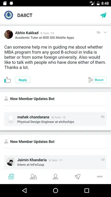 AlmaConnect screenshot 2