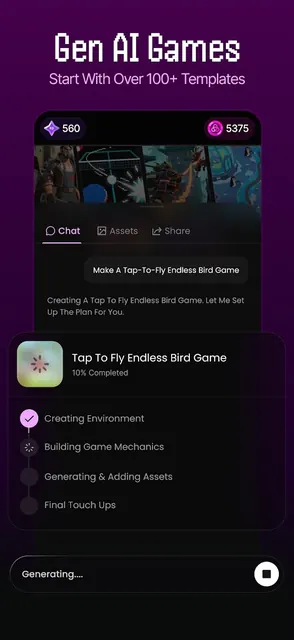 Plutus: AI Game Maker screenshot 4
