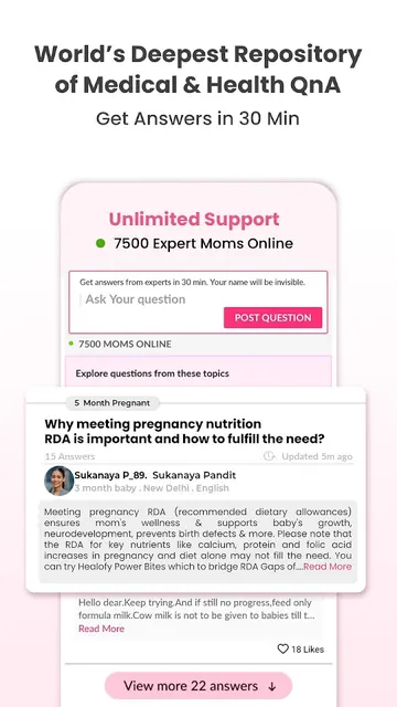 Healofy Pregnancy & Parenting screenshot 5
