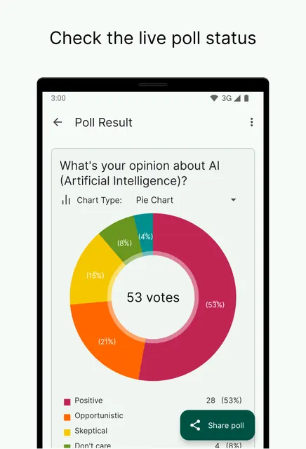 Pollscape - Poll in real-time screenshot 3