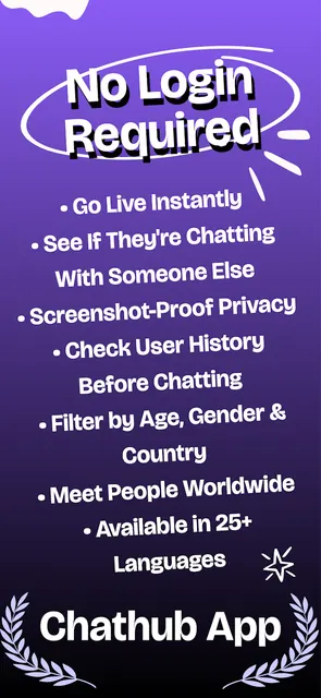 Chathub App Video Chat NoLogin screenshot 1