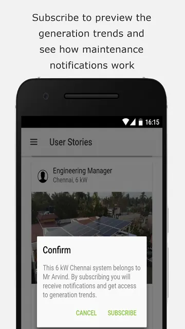 Oorjan - Solar Monitoring App screenshot 4