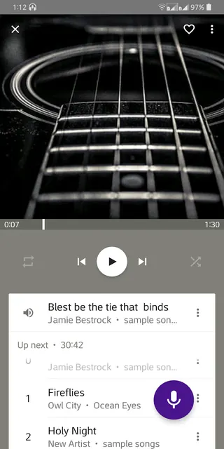 Musica Voice Control Player screenshot 2