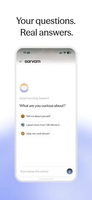 Indus by Sarvam screenshot 1