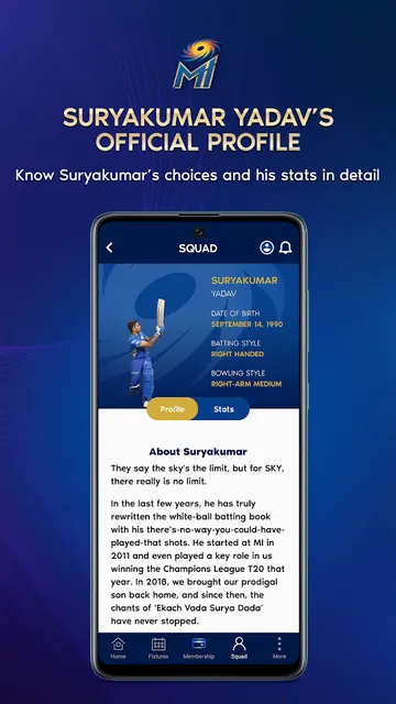 Mumbai Indians Official App screenshot 6