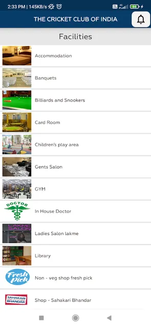 The Cricket Club Of India screenshot 2