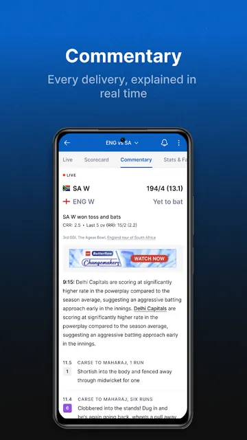 ESPNcricinfo - Live Cricket screenshot 5
