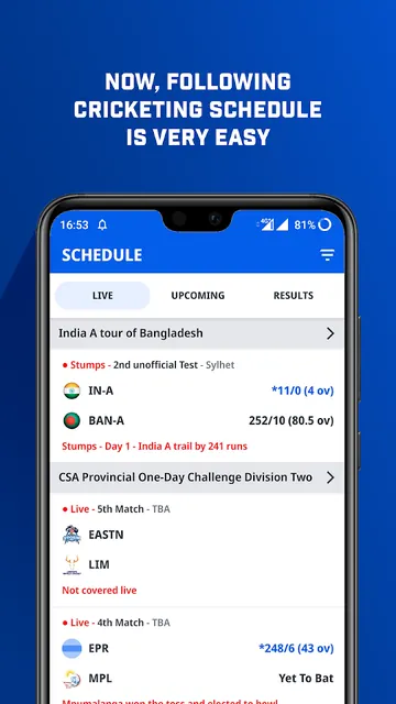 CricTracker screenshot 5