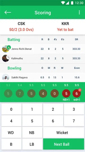CricDost Scorer - Scoring App screenshot 2