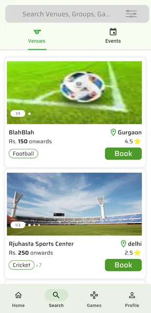 Sportozen: Find Games near You screenshot 3