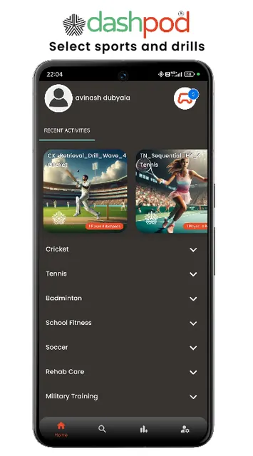 Dashpod - Sports & Fitness screenshot 3