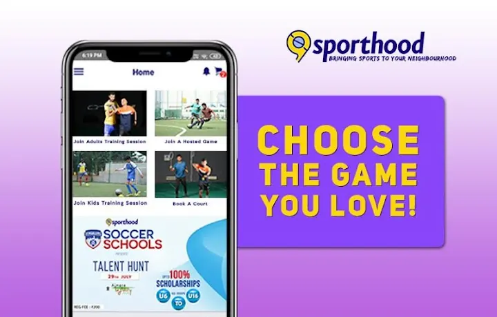 Sporthood:Community Sports App screenshot 1