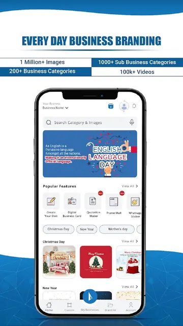Brands.live - Poster Maker screenshot 1