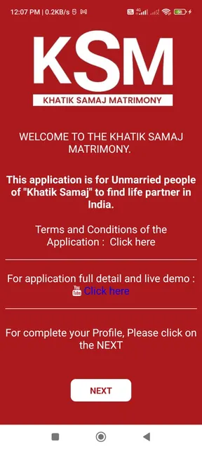 KHATIK SAMAJ MATRIMONY - KSM screenshot 2