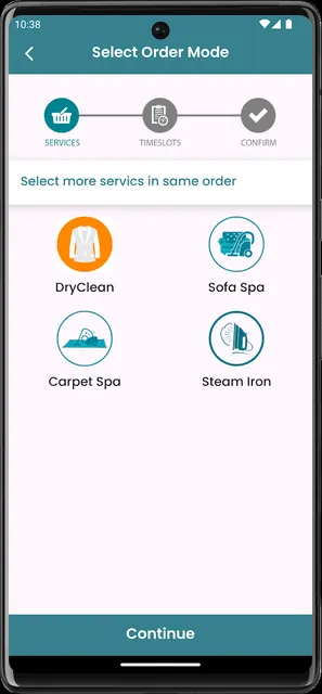 Cleardry Dry-Cleaning Services screenshot 2