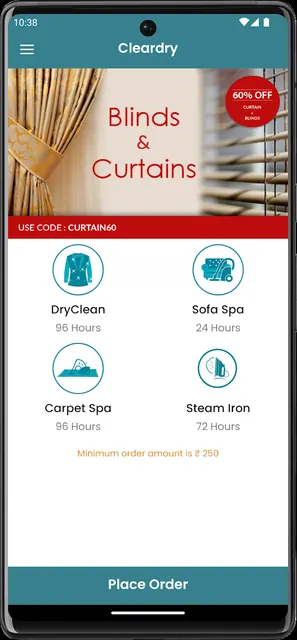 Cleardry Dry-Cleaning Services screenshot 1