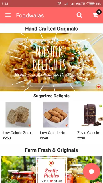 Foodwalas screenshot 2