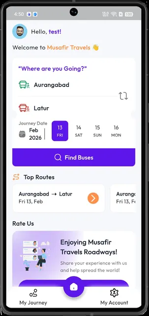 Musafir Travels screenshot 2