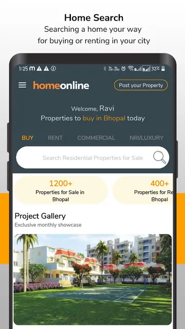 Homeonline - Property Finder screenshot 1