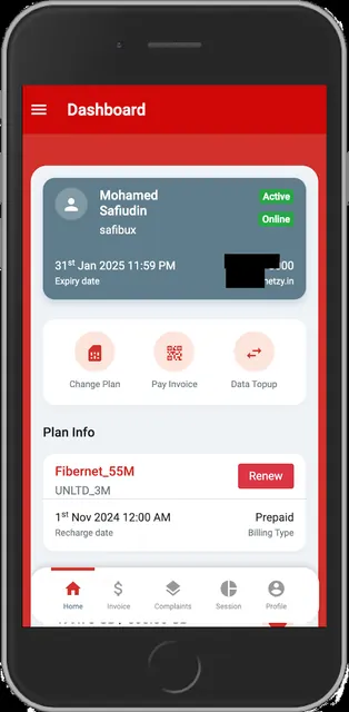 Netzy Internet App screenshot 2