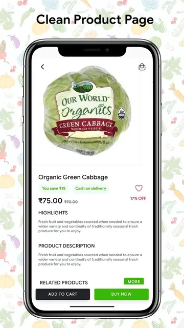 FreshMart - Grocery App UI Kit screenshot 5