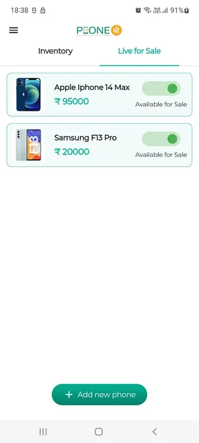 Phoneshree Merchants Hub screenshot 2
