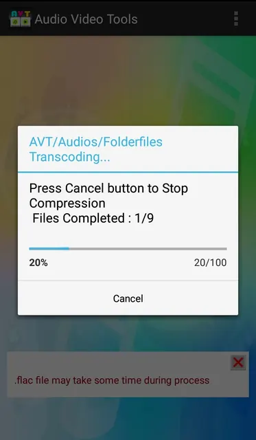 AVT - Audio Video Compressor screenshot 3