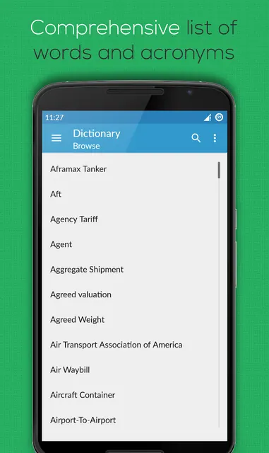 Shipping Dictionary screenshot 2