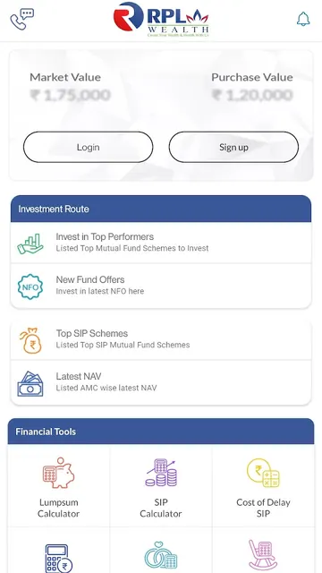 RPL Wealth: SIP, Mutual Funds screenshot 2