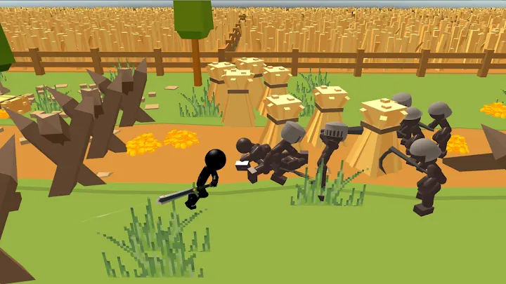 Stickman Sword Fighting 3D screenshot 2