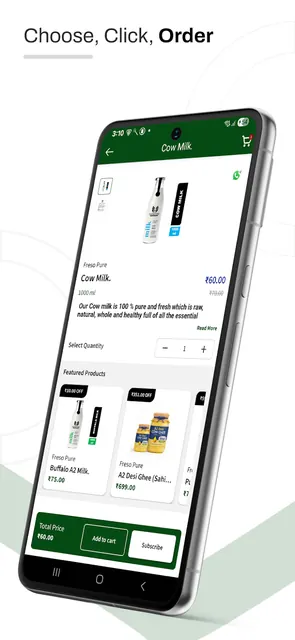 Freso Pure - Milk Delivery screenshot 5