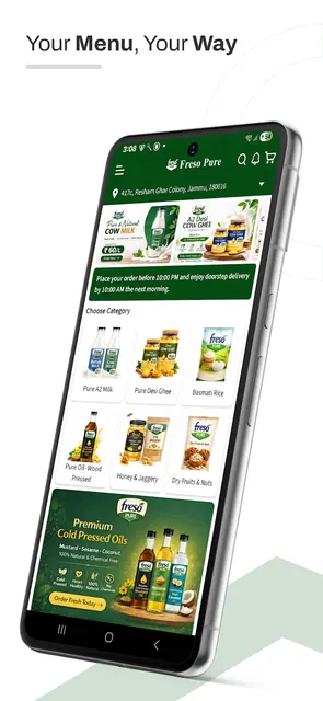 Freso Pure - Milk Delivery screenshot 3