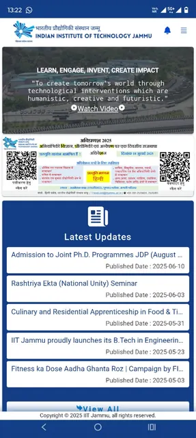 IIT JAMMU screenshot 2