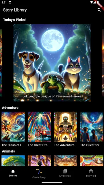 Thumbi AI Stories for Kids screenshot 5