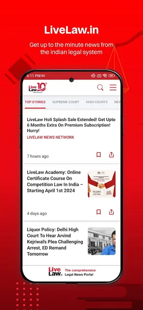 Live Law screenshot 1