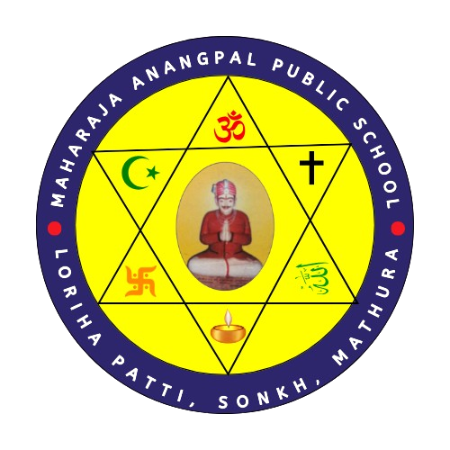 Maharaja Anangpal School logo