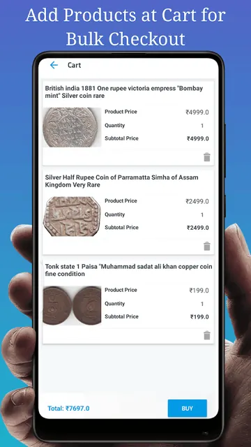 Coinbazzar Buy Numismatic Item screenshot 2