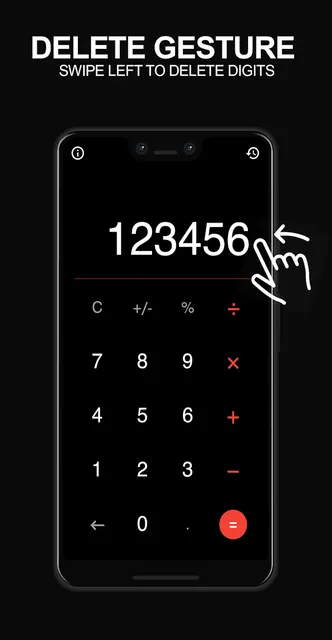 AMOLED Calculator screenshot 4