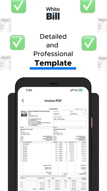 GST Billing Invoice Maker App screenshot 2