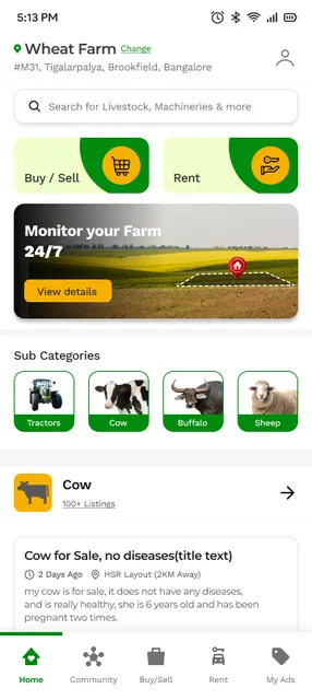 AgriLocate screenshot 1