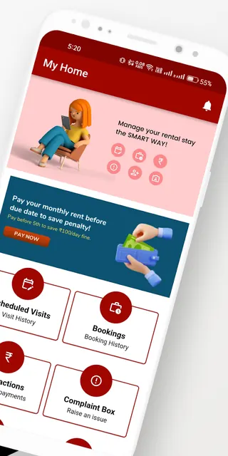 QuickStay: Rent Coliving Stay screenshot 3