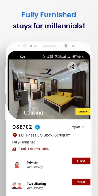 QuickStay: Rent Coliving Stay screenshot 4