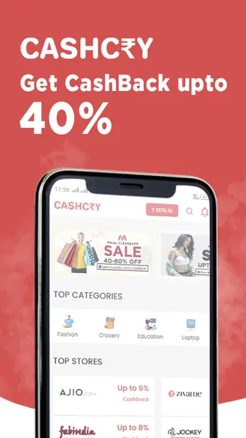 CashCry: CashBack & Gift cards screenshot 1