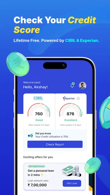 OneScore: Credit Score App screenshot 1