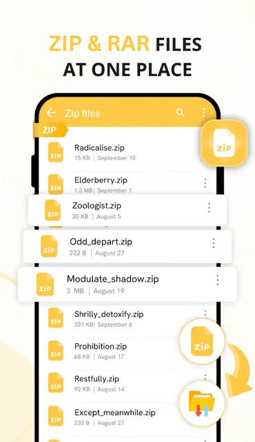 File Reader - PDF, Word, ZIP screenshot 2