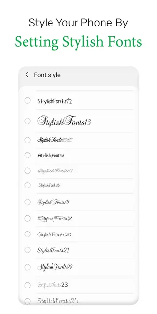 Stylish Fonts Keyboard screenshot 6
