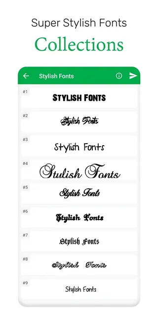 Stylish Fonts Keyboard screenshot 4