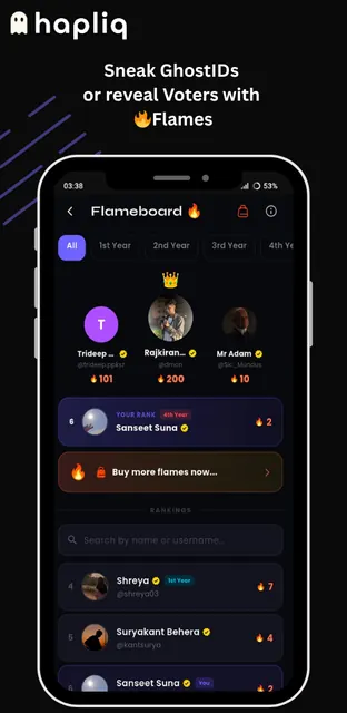 Hapliq: Your Campus Unfiltered screenshot 5